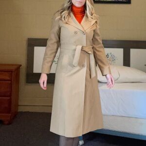Vintage Niccolini Misty Harbour Trenchcoat in light brown